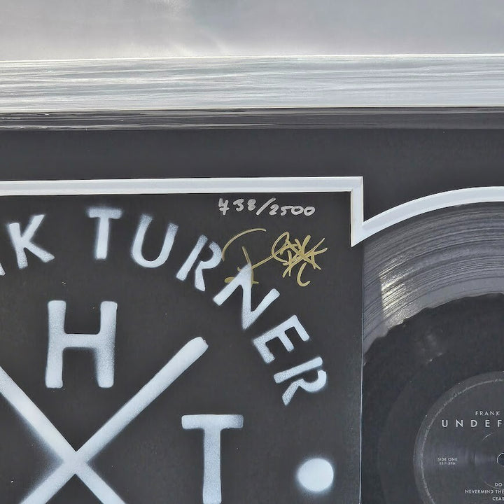 Frank Turner Signed Undefeated LP  Autographed  JSA COA Limited edition 738/2500
