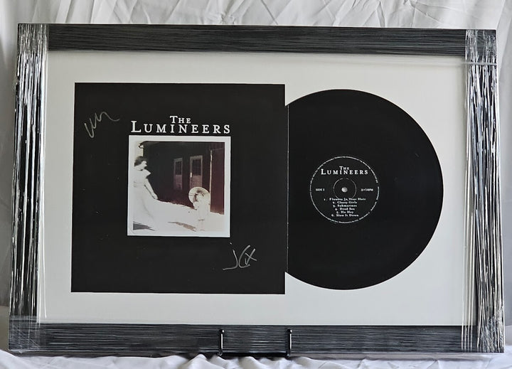 The Lumineers  Band autographed LP  Self Titled Signed JSA COA