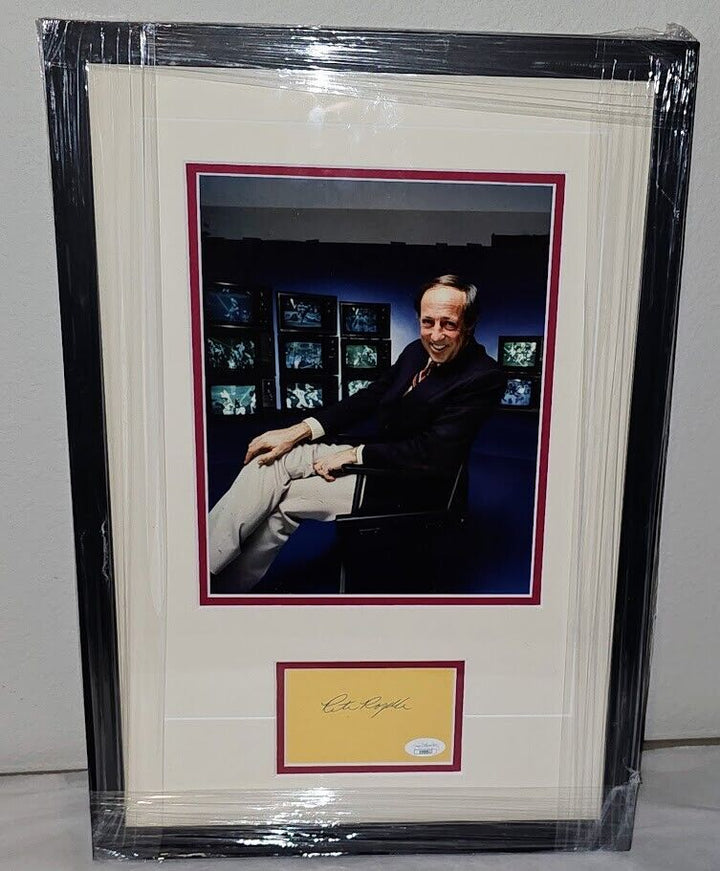Pete Rozell Signed Autographed Card NFL Professionally Framed