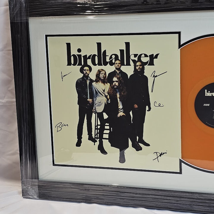 Birdtalker Band Signed  LP JSA Authenticated Translucent Orange
