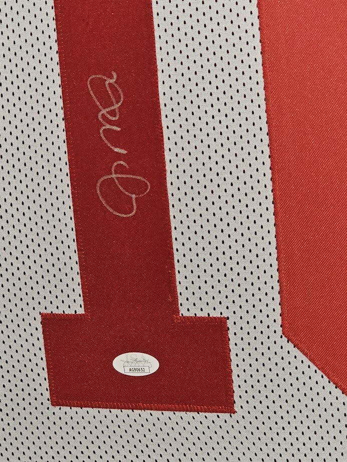 Joe Montana San Francisco 49ers  Autographed Signed jersey Framed JSA Certified
