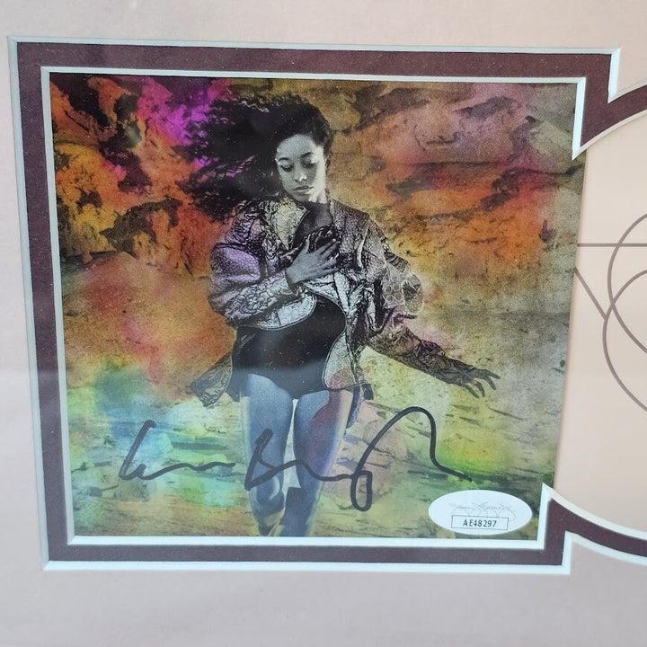 Corinne Bailey Rae SIGNED Autographed The Heart Speaks in Whispers CD JSA Framed
