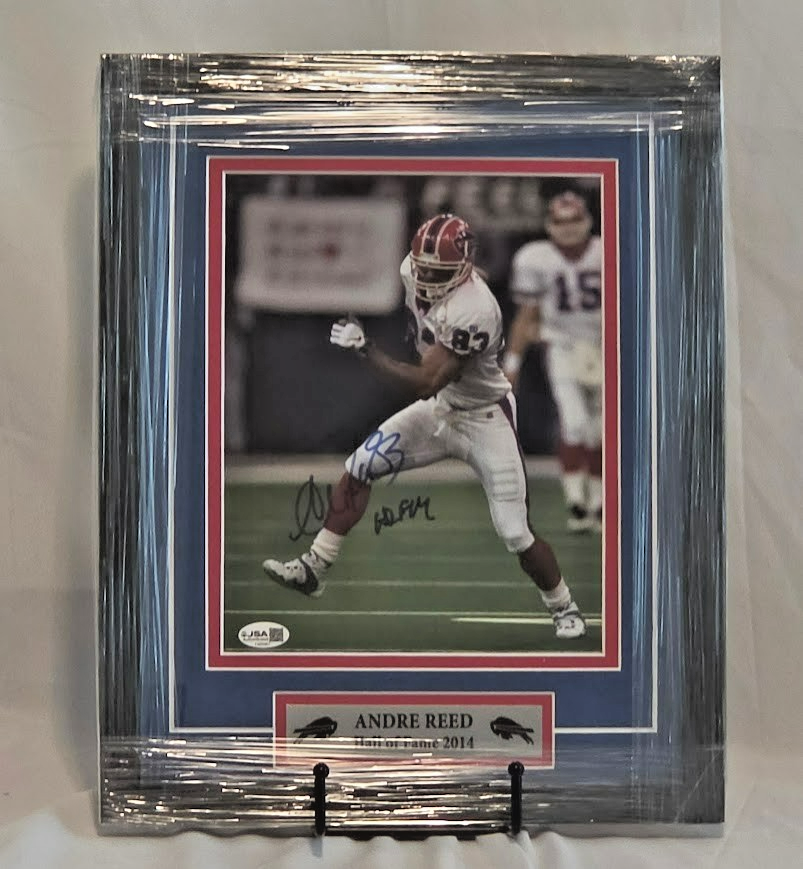 Andre Reed autographed   8x10 photo Buffalo Bills JSA Authenticated COA