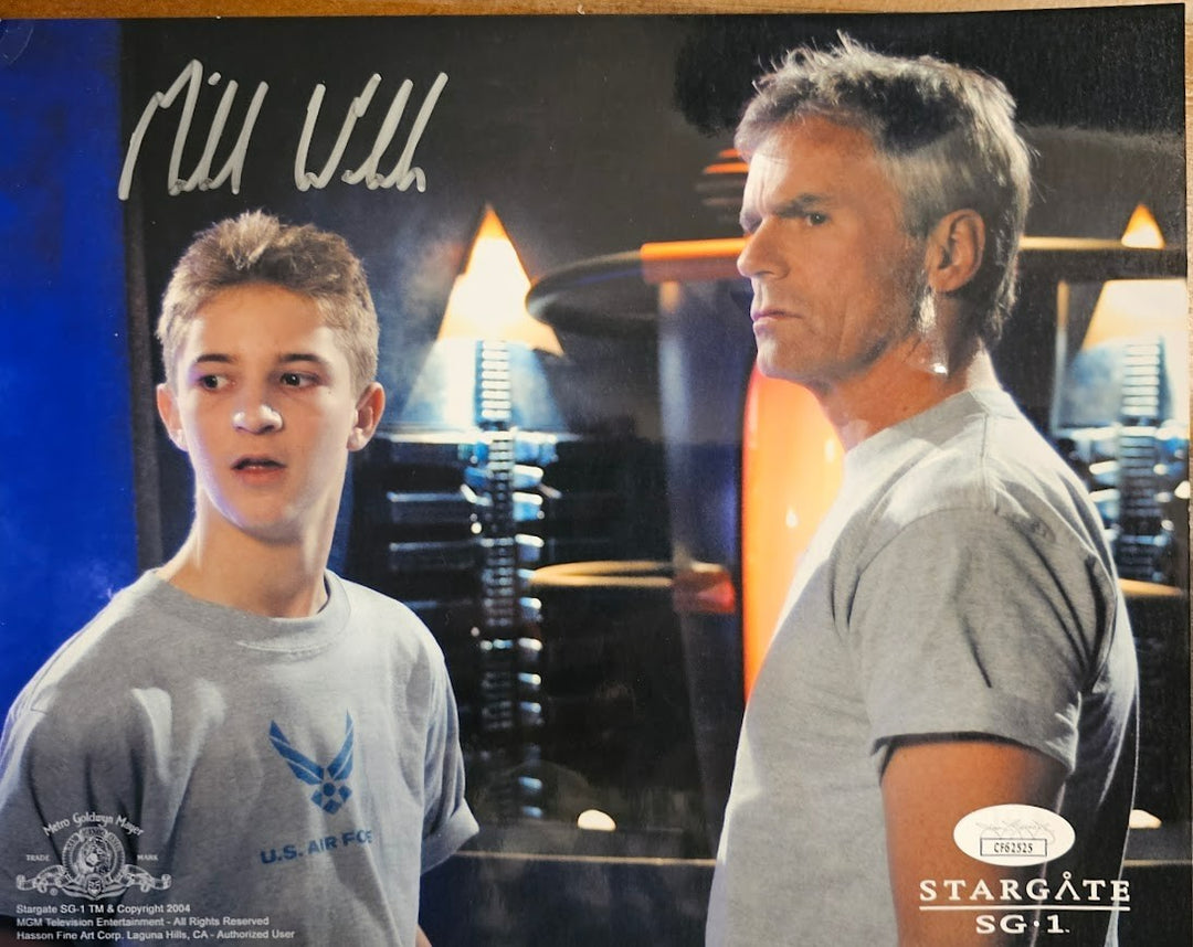 Michael Welch Stargate SG-1 Signed 8x10 Color Photo JSA Authenticated COA