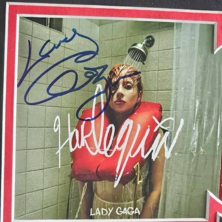 Lady Gaga Signed Harlequin Autographed CD  Authenticated COA