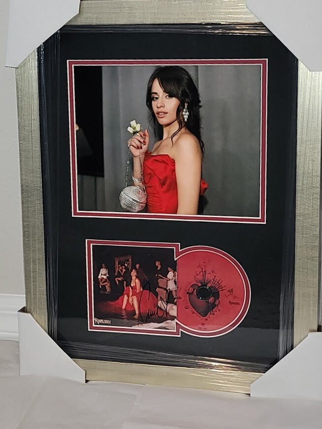 CAMILA CABELLO Signed Autographed Romance CD  JSA Certified Framed Fifth Harmony