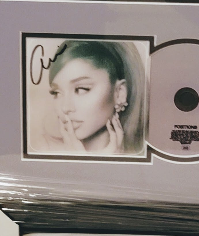 Ariana Grande  Signed Autographed Positions CD  JSA Letter of Authenticity Gift*