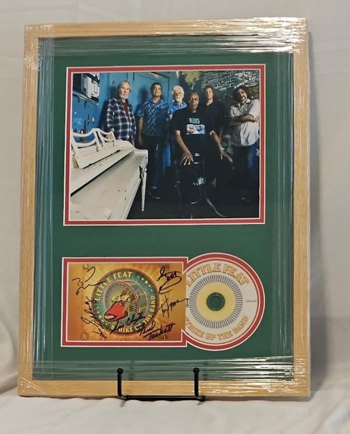 Little Feat signed Autographed Strike up the Band  CD JSA COA