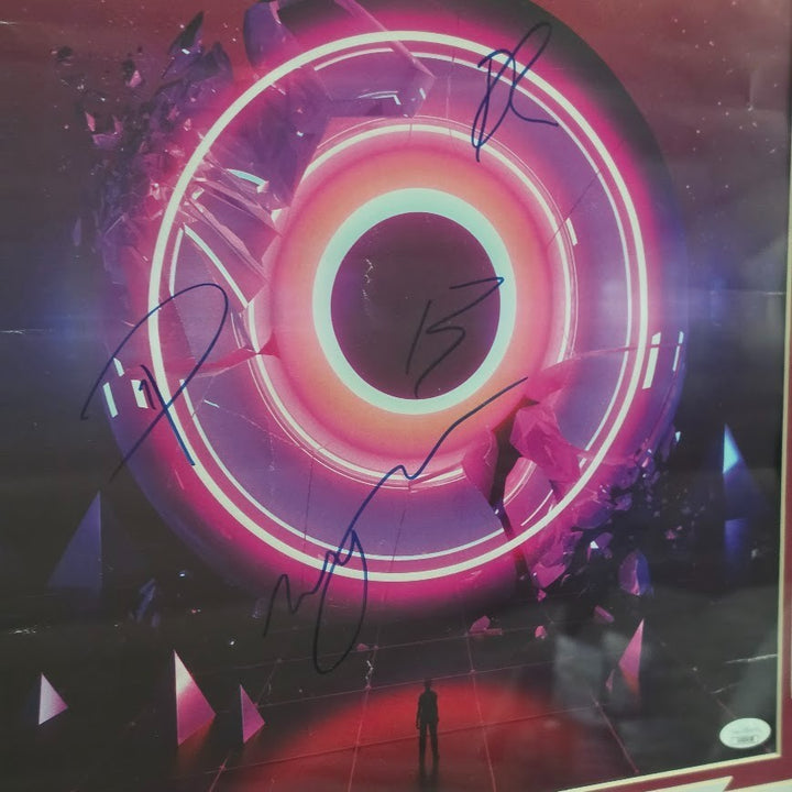 Imagine Dragons  Signed Concert poster   Autographed  JSA Certified