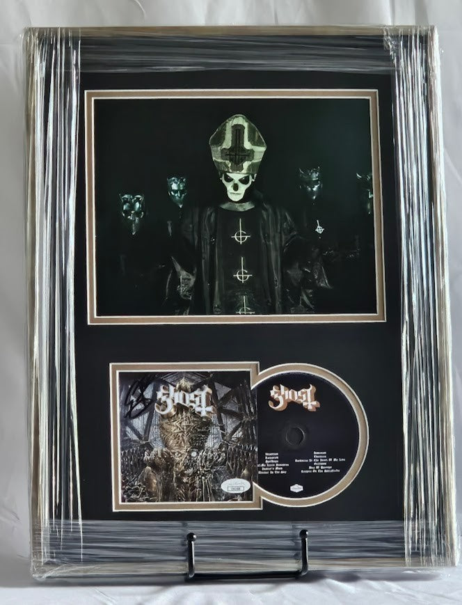 GHOST IMPERA SIGNED  Autographed CD Tobias Forge Papa Emeritus JSA  Framed