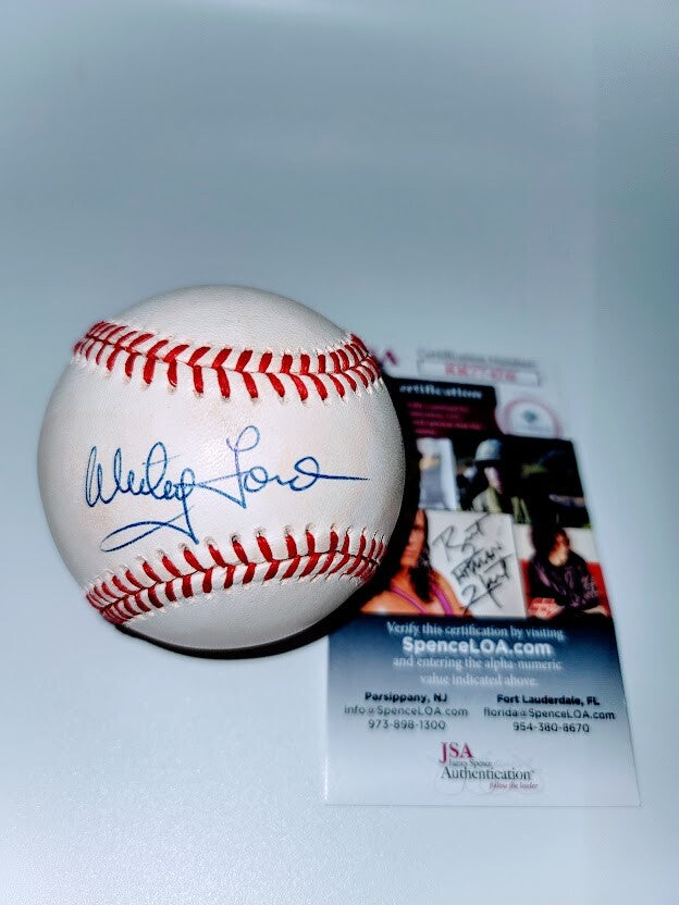 Whitey Ford  signed autographed Official American  League Baseball  JSA COA*