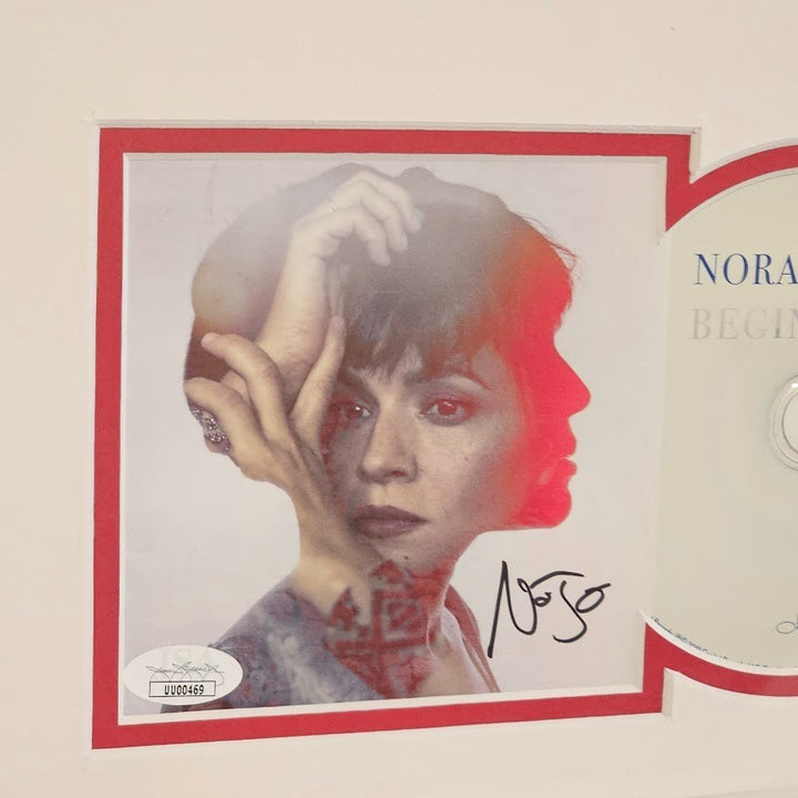 Norah Jones signed Autographed Begin Again  CD JSA COA
