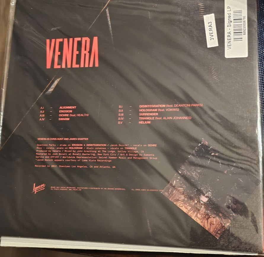 New Vanera Band Signed  Autographed Vanera LP  JSA Authenticated Vinyl Record