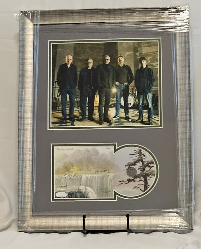 Teenage Fan Club band signed Autographed Here CD JSA COA