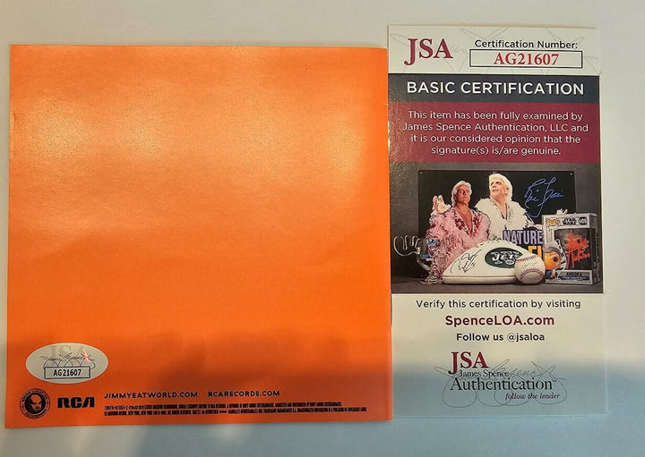 Jimmy Eat World band signed autographed  Surviving CD JSA certified COA