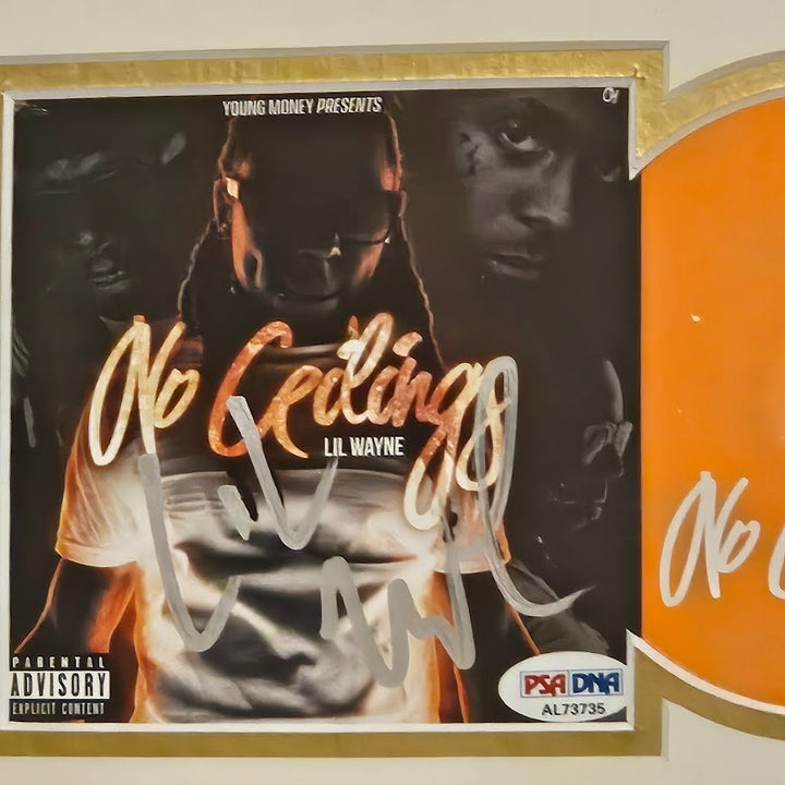 Lil Wayne PSA/DNA Autographed No Ceilings CD West Young Money YMCMB