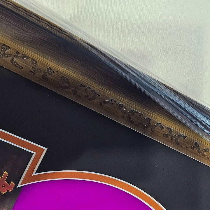 Judas Priest Band Signed Autographed Invincible Shield JSA Purple Record Vinyl