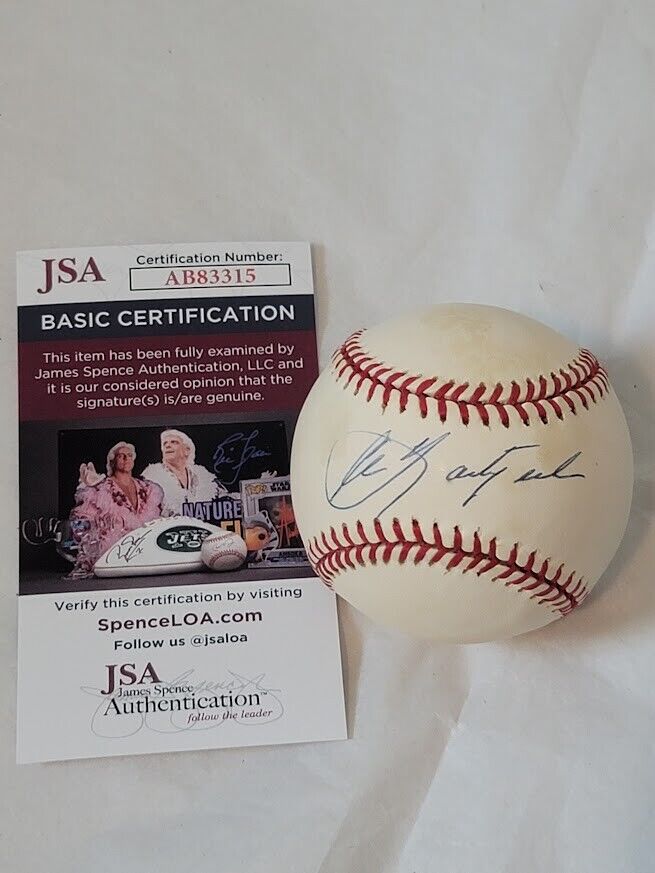Carl Yastrzemski Autographed Signed Baseball JSA COA