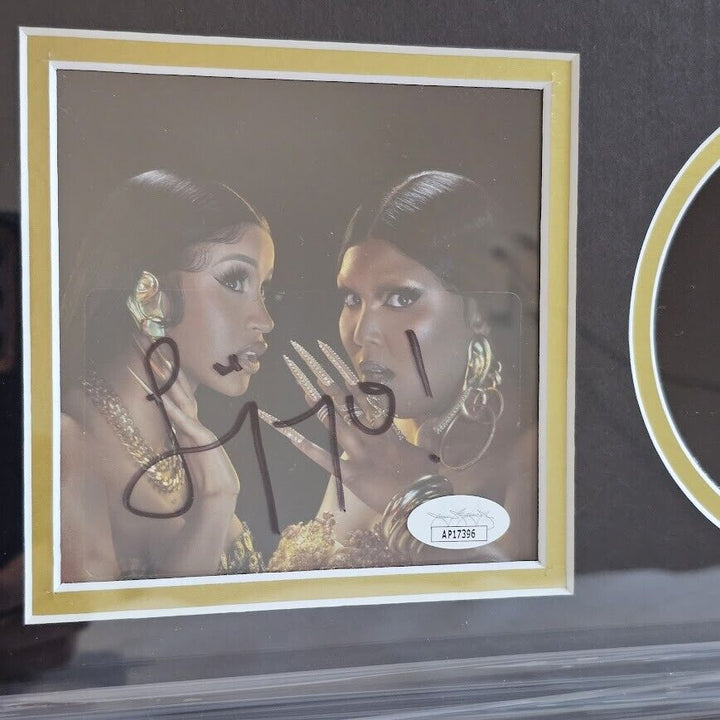 Lizzo with Cardi B  Signed Autographed Rumors  CD JSA  Certified COA