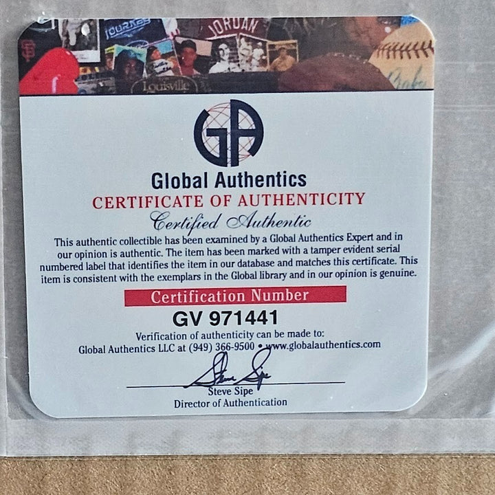 MGK Signed Tickets to My Downfall Autographed CD  Global Authentics COA