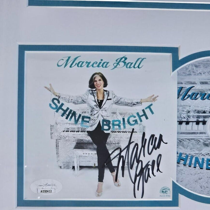 Marcia Ball  Signed Autographed Shine Bright  CD JSA COA Framed