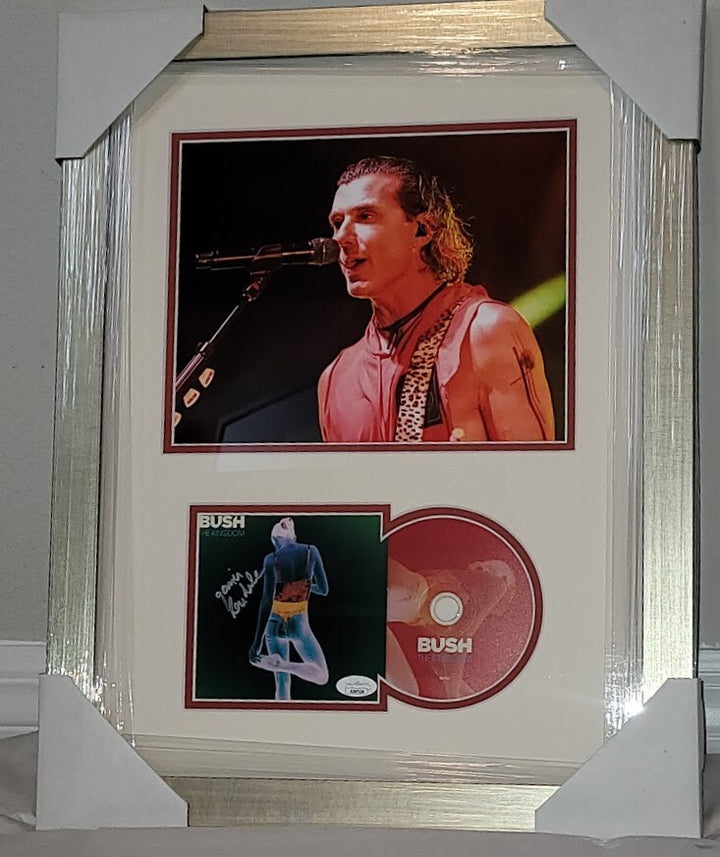 Gavin Rossdale Bush  autographed signed The Kingdom CD JSA Certified Framed