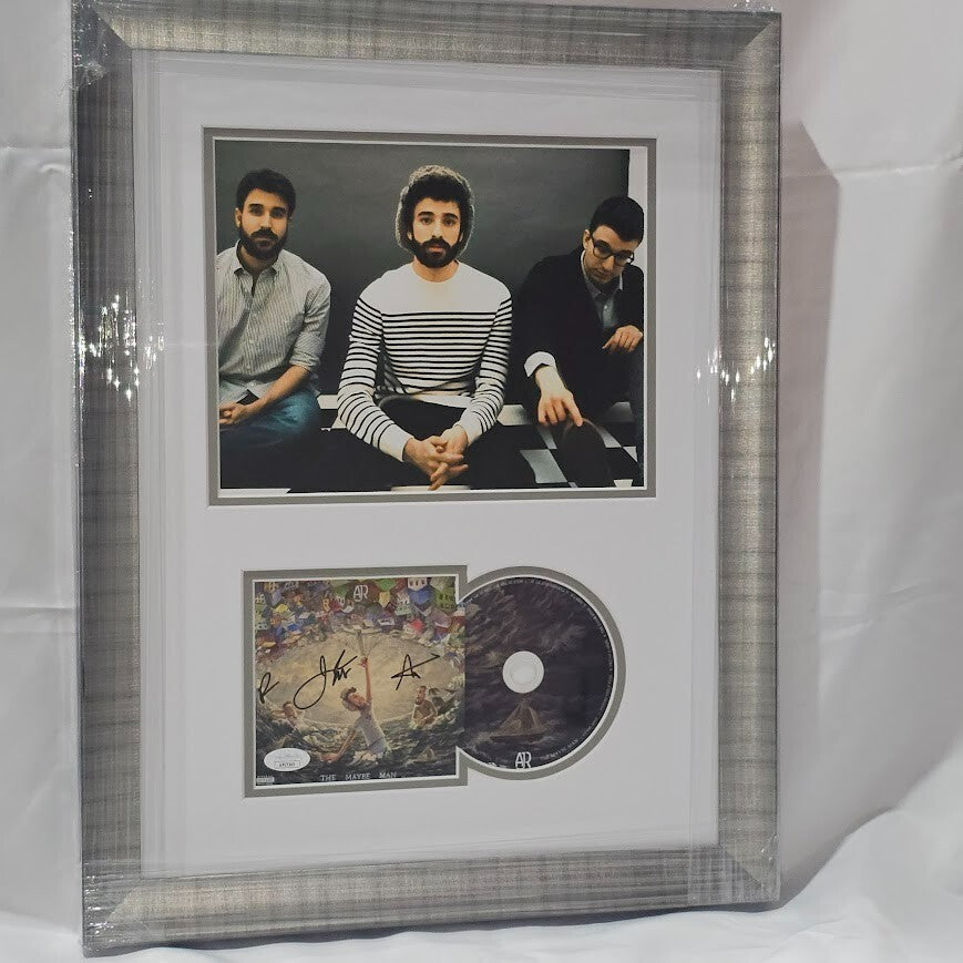 AJR  Signed Autographed  The Maybe Man CD JSA COA Certified Framed