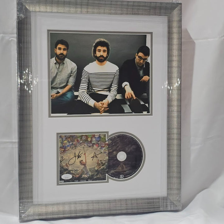 AJR  Signed Autographed  The Maybe Man CD JSA COA Certified Framed