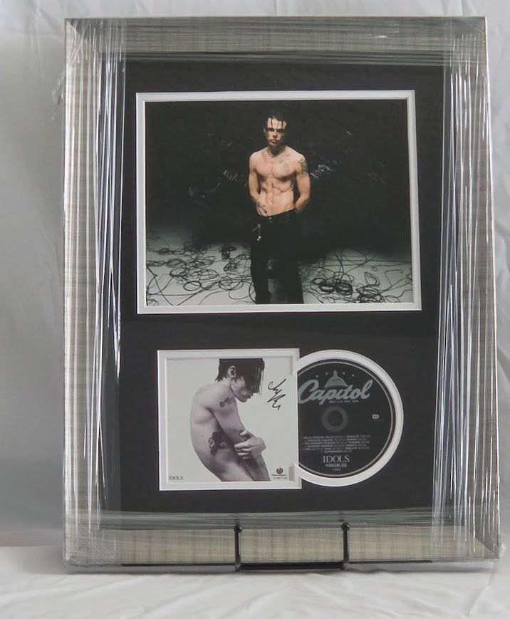 The Weekend Signed Autographed Hurry Up Tomorrow CD Framed Global Authentics COA
