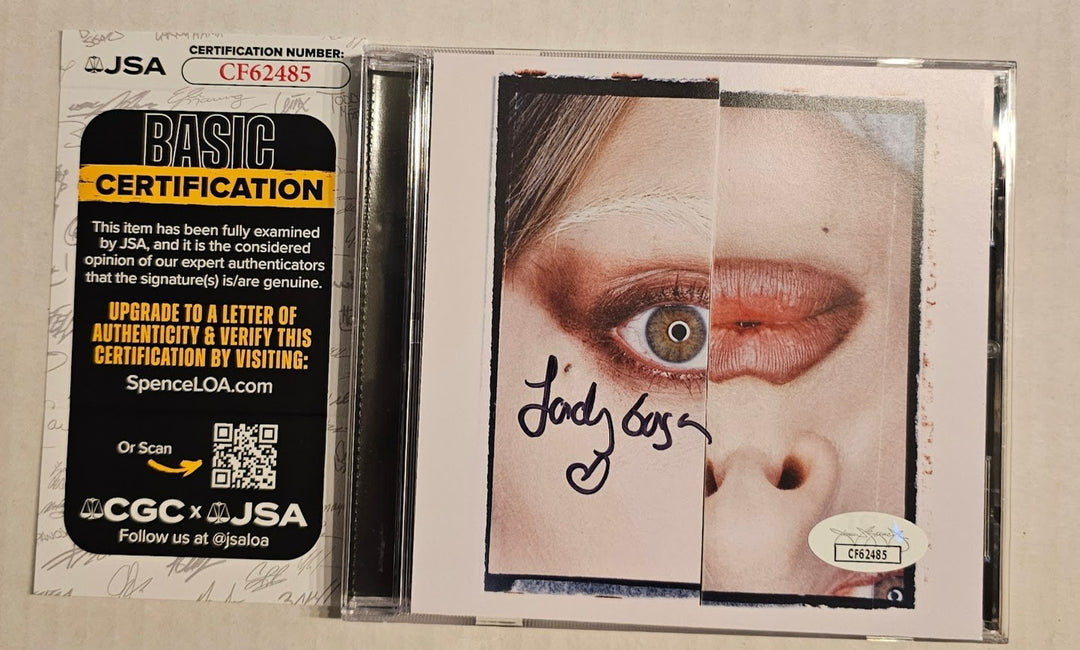 Lady Gaga  signed autographed Mayhem CD  JSA CertifiedCOA