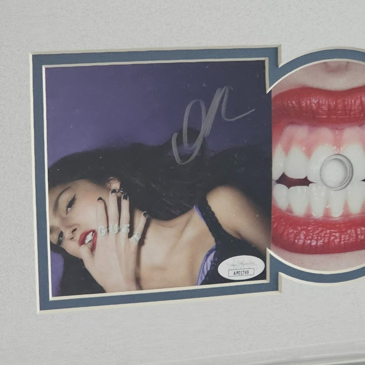 Olivia Rodrigo Signed Autographed  Guts CD JSA Certified COA Framed
