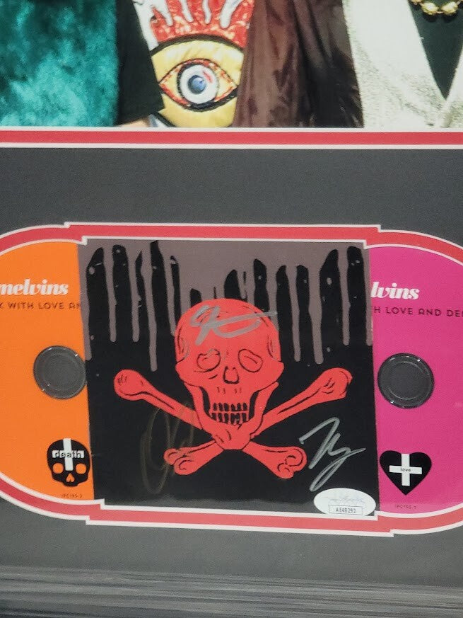 Melvins band signed autographed A Walk With Love and Death CD  JSA authenticated
