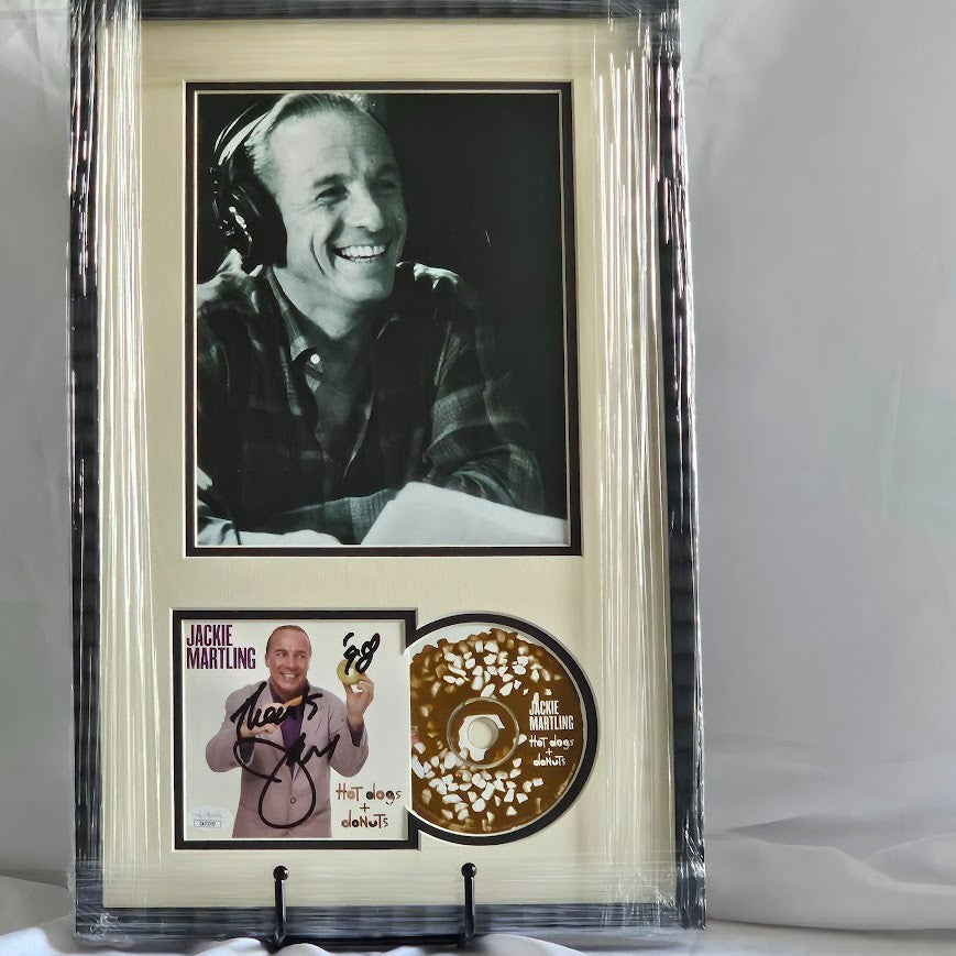 Jackie Martling Signed Hot Dogs & Donuts  CD Booklet Autographed  JSA COA