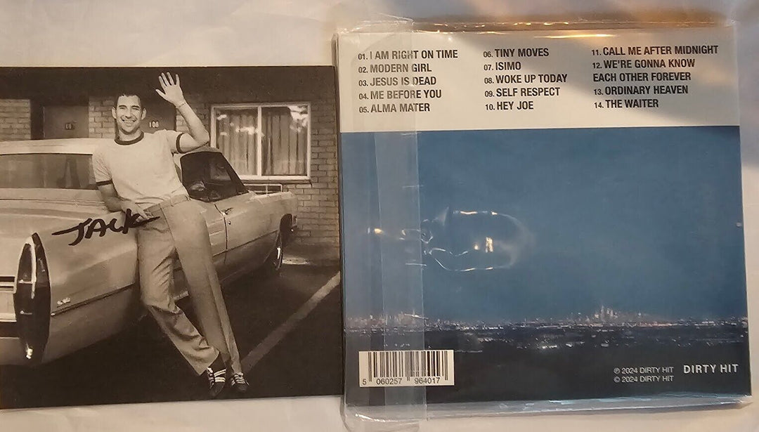 Bleachers Jack Antonoff  Signed Autograph Dirty Hit CD art card  New - unopened