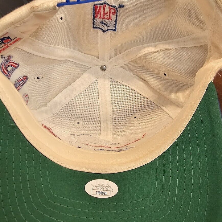 Jim Kelly Signed Buffalo Bills Autographed Baseball Hat JSA COA #12