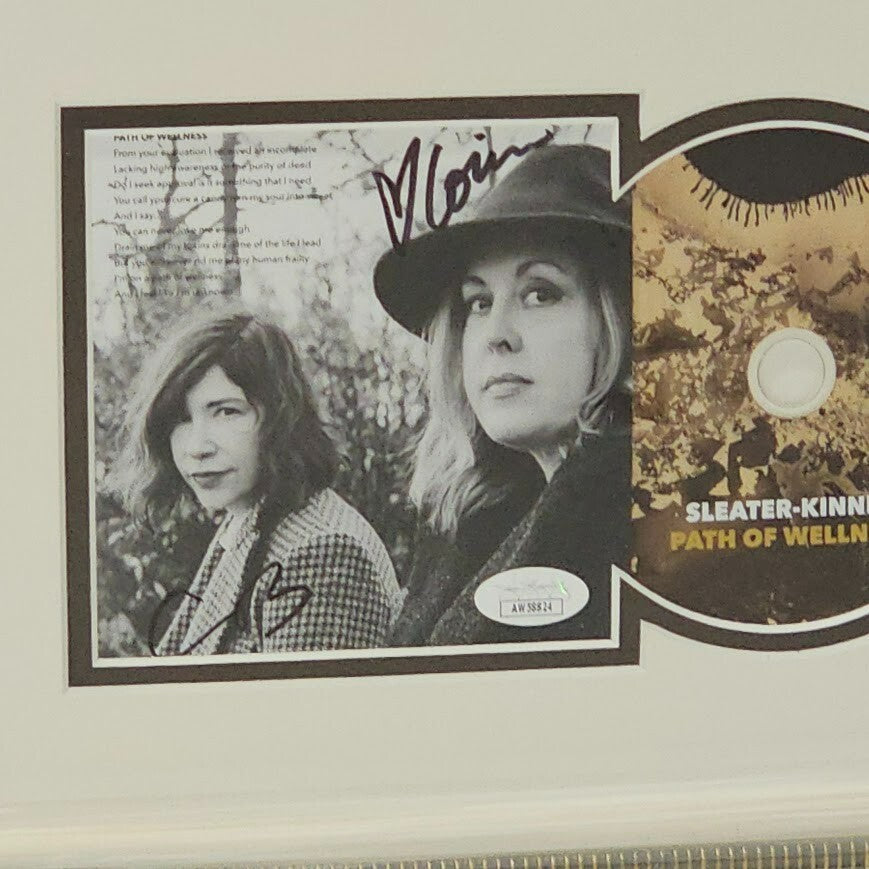 Sleater-Kinney  Signed Autographed Path of Wellness  CD JSA  Certified