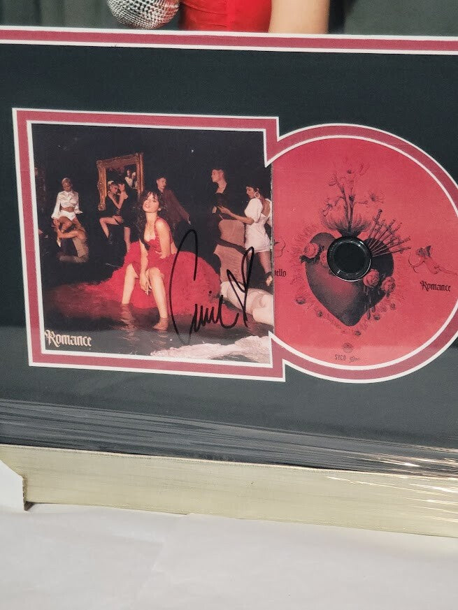 CAMILA CABELLO Signed Autographed Romance CD  JSA Certified Framed Fifth Harmony