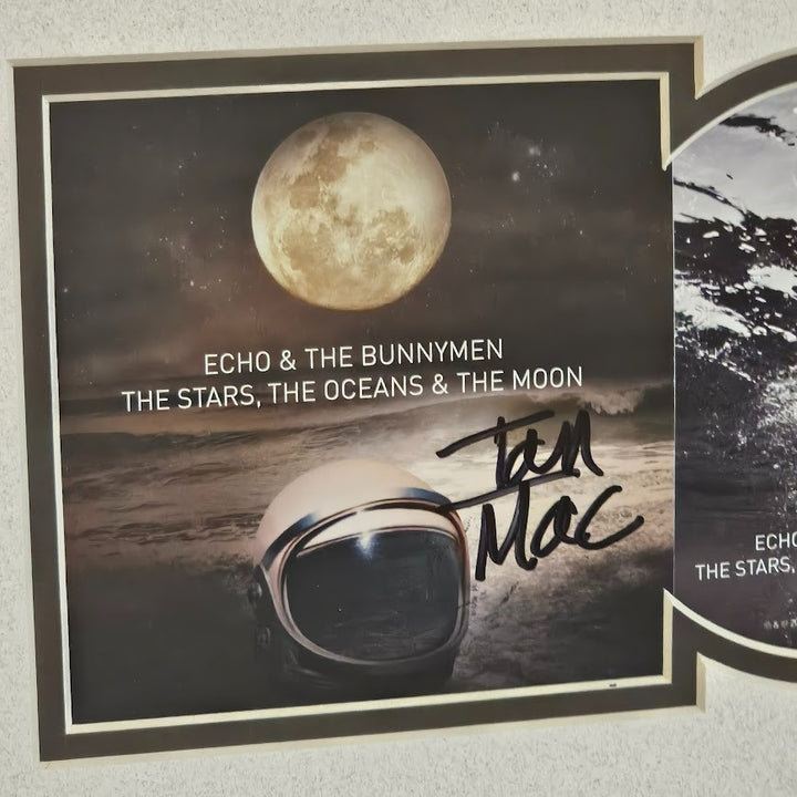 Echo and the Bunny Men signed Autographed The Stars, The Ocean & Moon CD JSA COA