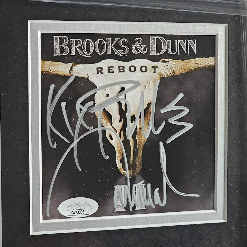 Brooks & Dunn Signed. Reboot II  Autographed CD JSA  COA