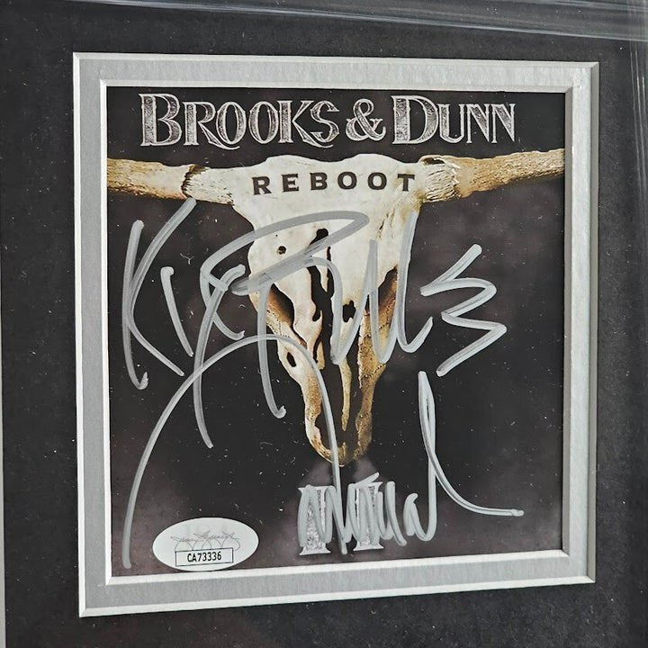 Brooks & Dunn Signed. Reboot II  Autographed CD JSA  COA