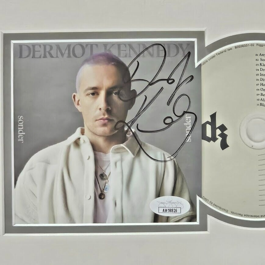 Dermot Kennedy Signed Autograph Sonder CD Framed JSA COA  Certified..