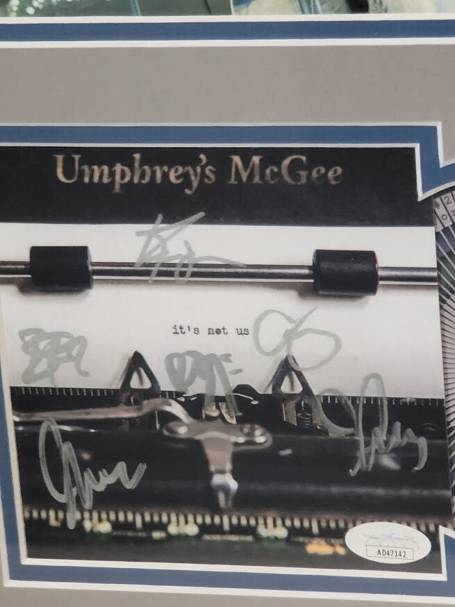 Umphrey's McGee Band signed Its not Us CD Autographed JSA Certified Umphreys