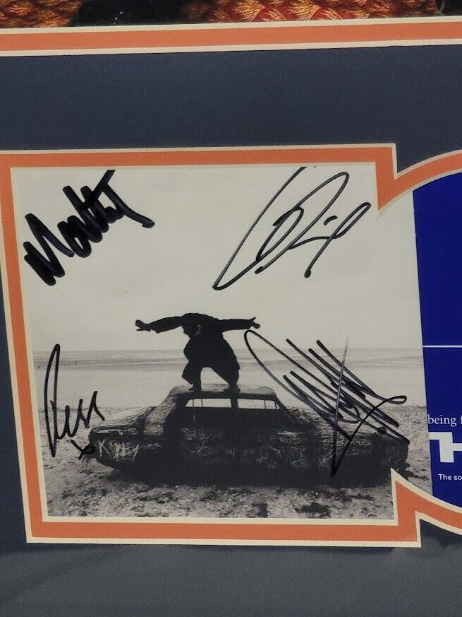 The 1975 Band Signed Being Funny in a Foreign  Language CD JSA Certified