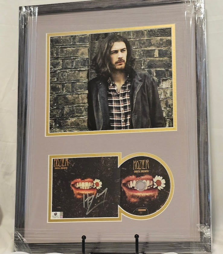 Hozier signed Autographed Unreal Unearth CD Global Authentics COA