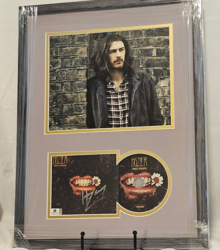 Hozier signed Autographed Unreal Unearth CD Global Authentics COA