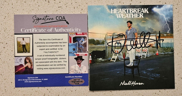 Niall Horan signed autographed Heartbreak Weather CD Certified COA One Direction