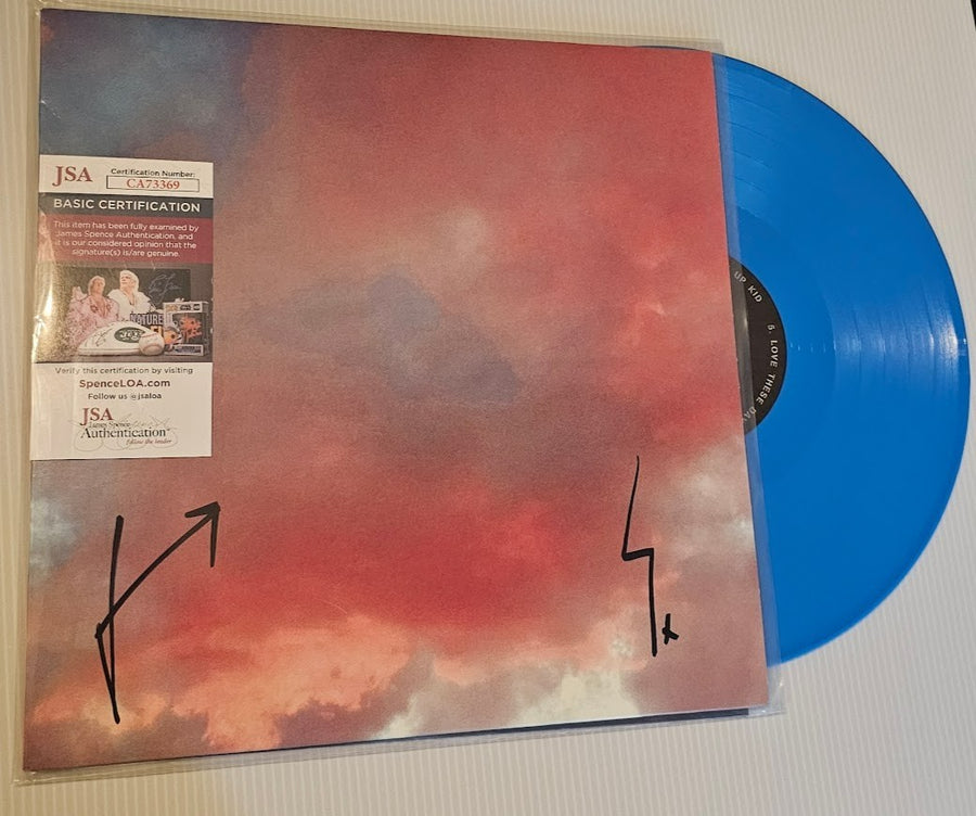 30 Seconds to Mars SIGNED Vinyl LP  End of the World  AUTOGRAPHED INSERT JSA COA