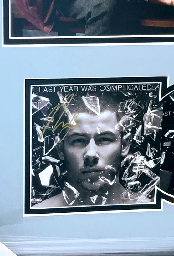 Nick Jonas Signed Last Year Was Complicated CD Beckett COA Jonas Brothers Gift *
