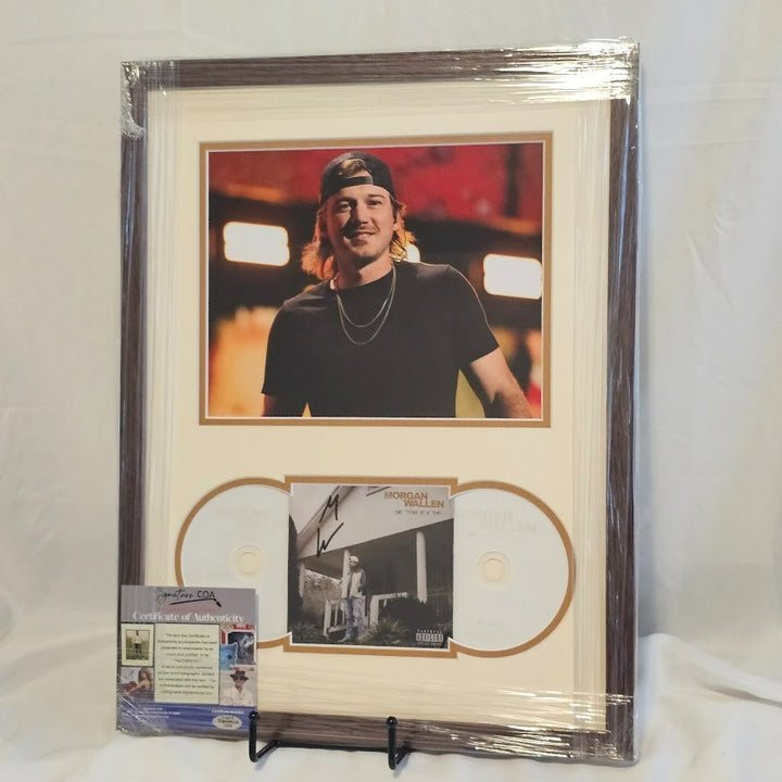 Morgan Wallen  signed autographed One Thing at a Time CD   COA