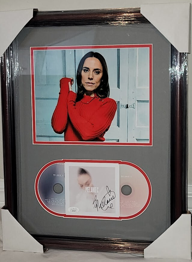 Melanie C Sporty Spice Girls Signed Autographed  CD  JSA Certified Framed